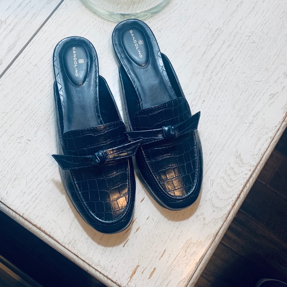 Bandolino mules | Navy Blue | size 8
